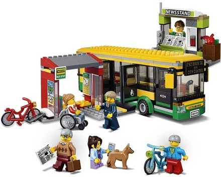 Конструктор Автобусная остановка | 60154, 40021