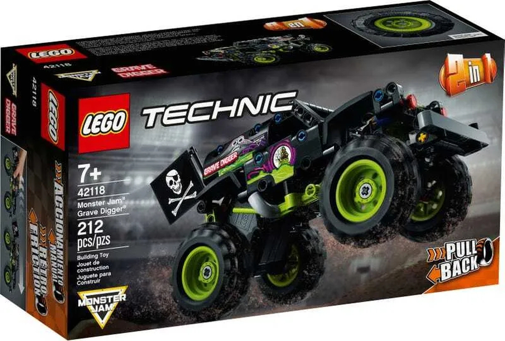 Конструктор LEGO Technic Monster Jam Grave Digger | 42118