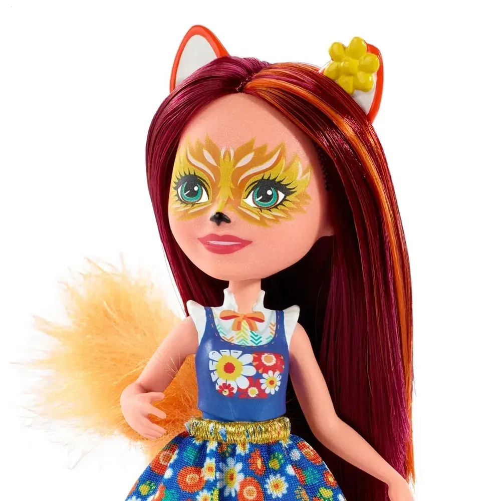 Кукла Enchantimals Фелисити Лис и Флик с питомцем | DVH87 / FXM71