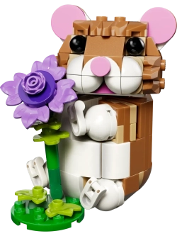 Конструктор LEGO Creator 31376 Милый хомяк с цветком 3в1