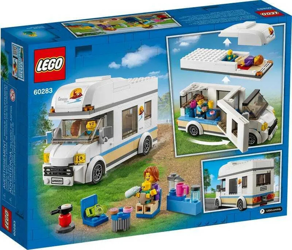 Конструктор LEGO City Great Vehicles Отпуск в доме на колесах | 60283