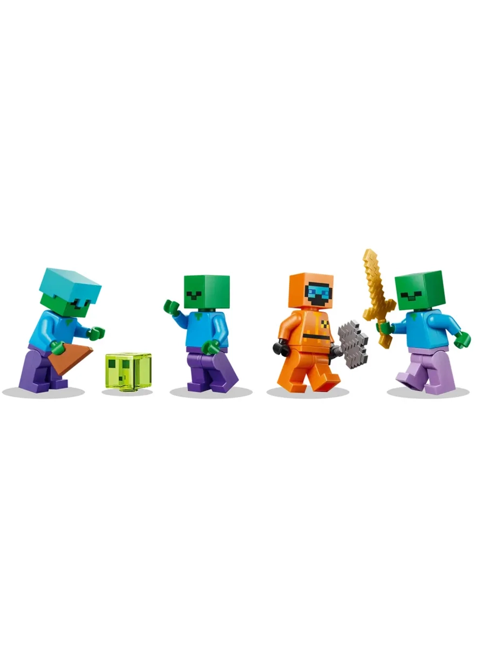 Конструктор LEGO Minecraft 21587 Подземелье зомби