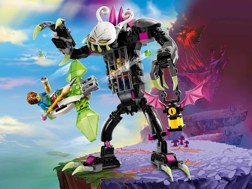 Конструктор LEGO DREAMZzz Мрачный хранитель монстров в клетке | 71455