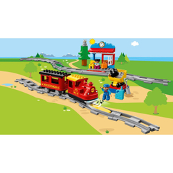 Конструктор LEGO DUPLO Town Поезд на паровой тяге | 10874