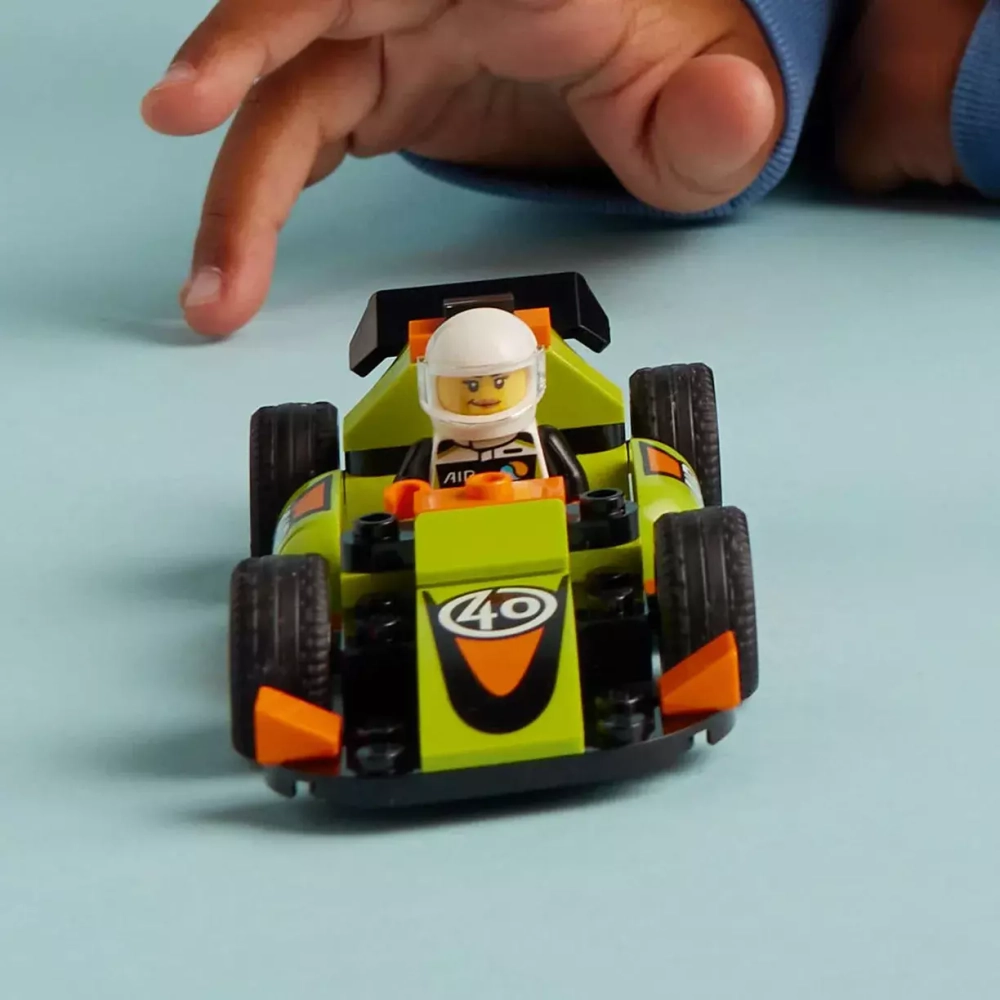 Конструктор LEGO City Зеленый гоночный автомобиль | 60399