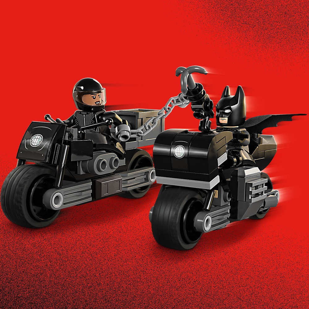 Конструктор LEGO DC Super Heroes Бэтмен и Селина Кайл: погоня на мотоцикле | 76179