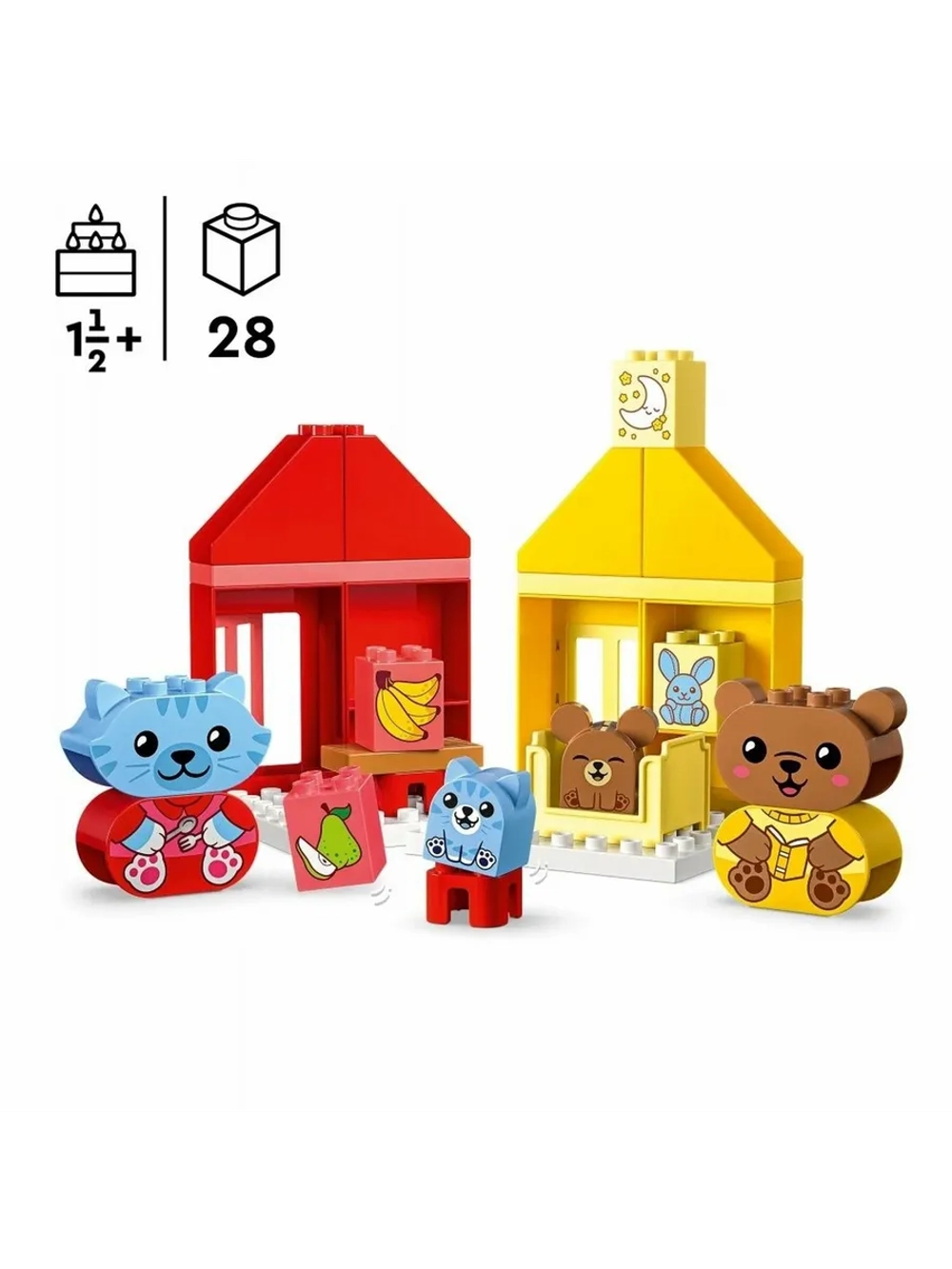 Конструктор LEGO DUPLO 10414 Ежедневные занятия еда и сон
