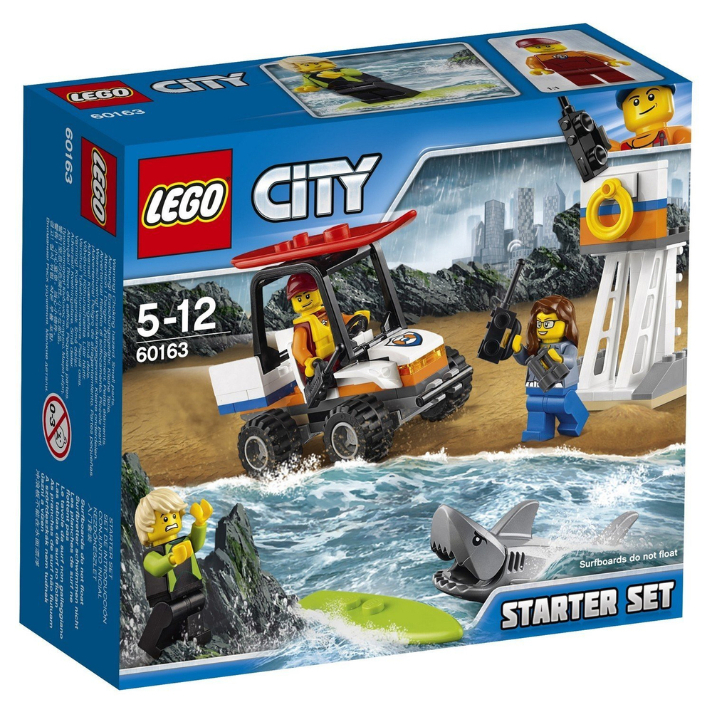 Конструктор LEGO City Coast Guard Береговая охрана | 60163