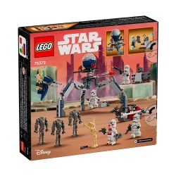 Конструктор LEGO Star Wars Боевой набор «Клон-солдат и боевой дроид» | 75372