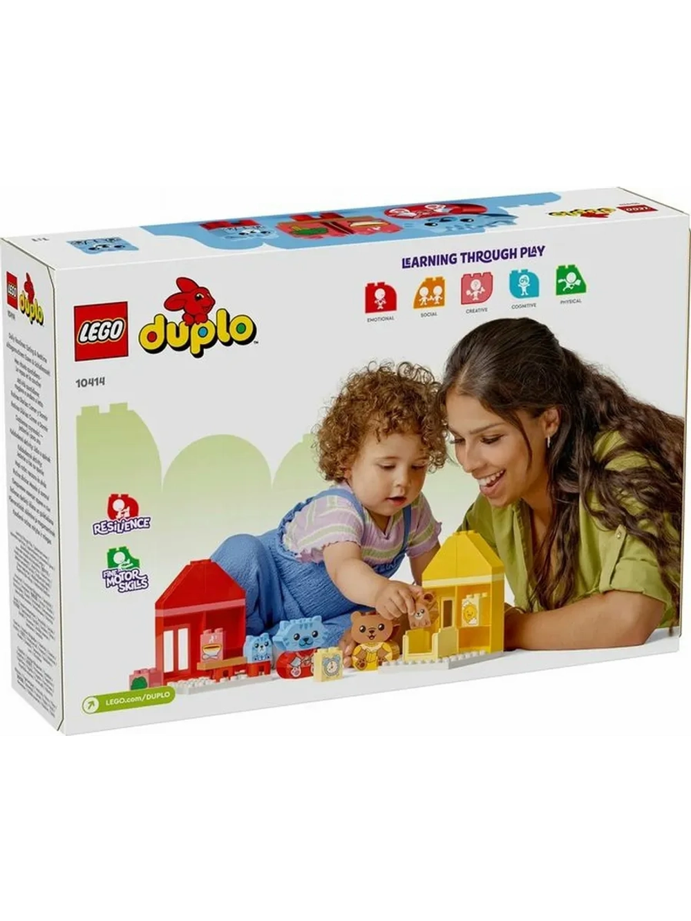 Конструктор LEGO DUPLO 10414 Ежедневные занятия еда и сон