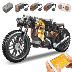 Конструктор Гоночный мотоцикл с ДУ | MOC 17249, 23005