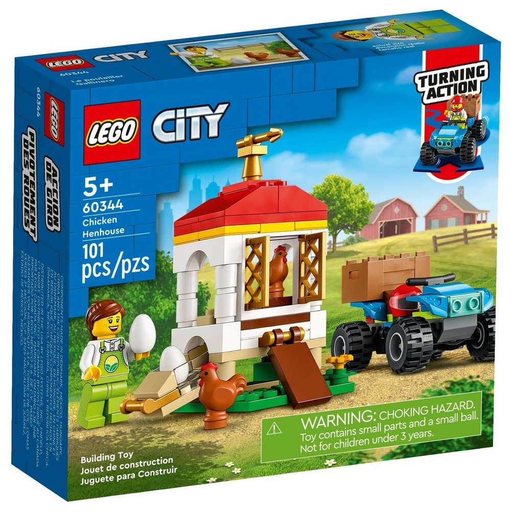 Конструктор LEGO City Курятник | 60344