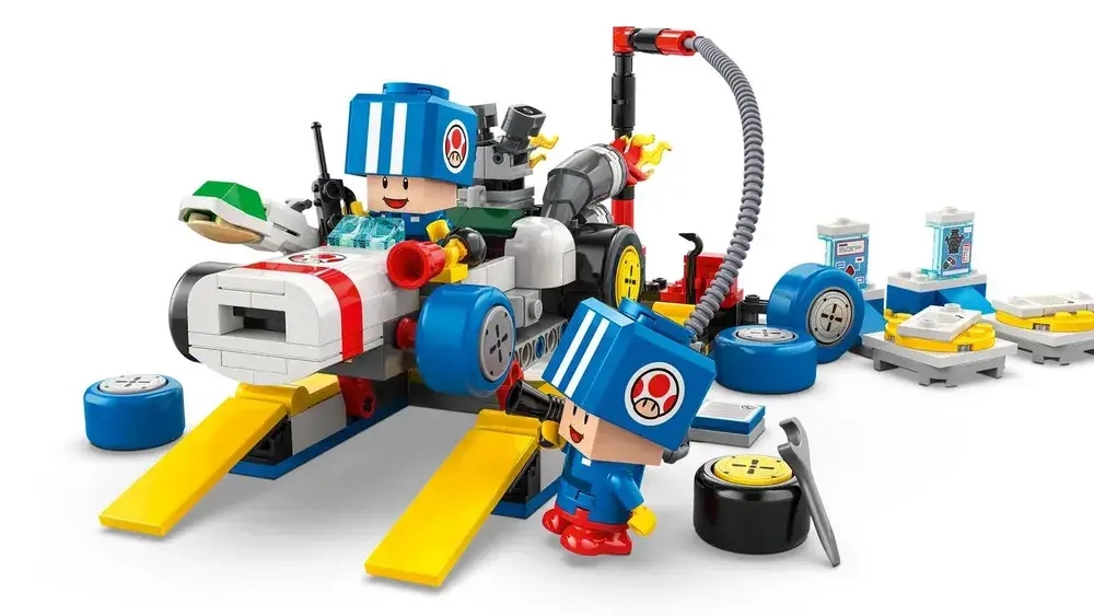 Конструктор LEGO Super Mario 72035 Mario Kart – Гараж Тоада