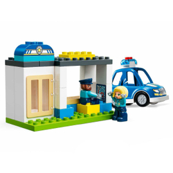Конструктор LEGO DUPLO Town Полицейский участок и вертолёт | 10959