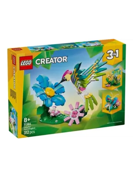 Конструктор LEGO Creator 31384 Дикие животные: красочные колибри 3в1