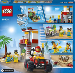Конструктор LEGO City Пост спасателей на пляже | 60328