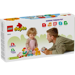 Конструктор LEGO DUPLO Поезд с животными | 10412