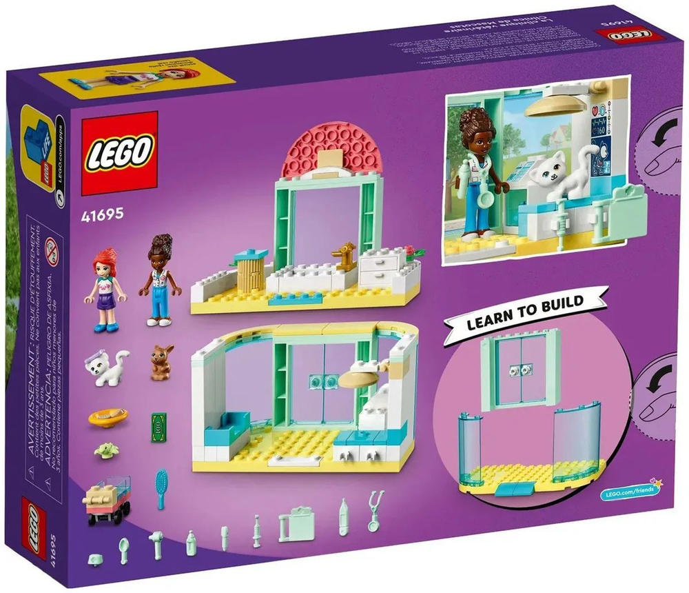 Конструктор LEGO Friends Клиника для домашних животных | 41695