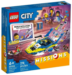 Конструктор LEGO City Детективные миссии водной полиции | 60355