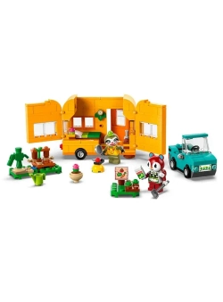 Конструктор LEGO Animal Crossing Автодом и садовый магазин Лейфа 77054