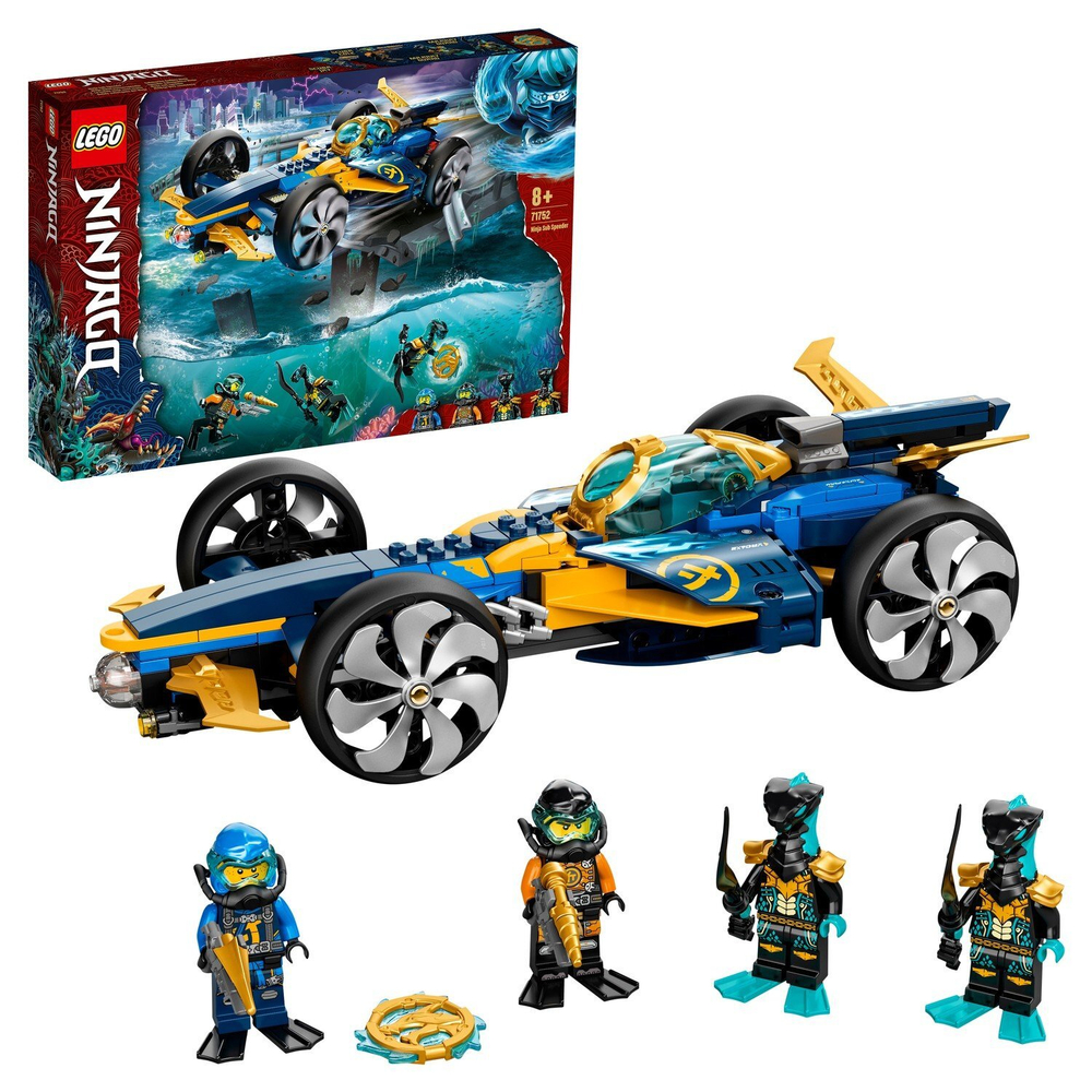 Конструктор LEGO NINJAGO Спидер-амфибия ниндзя | 71752