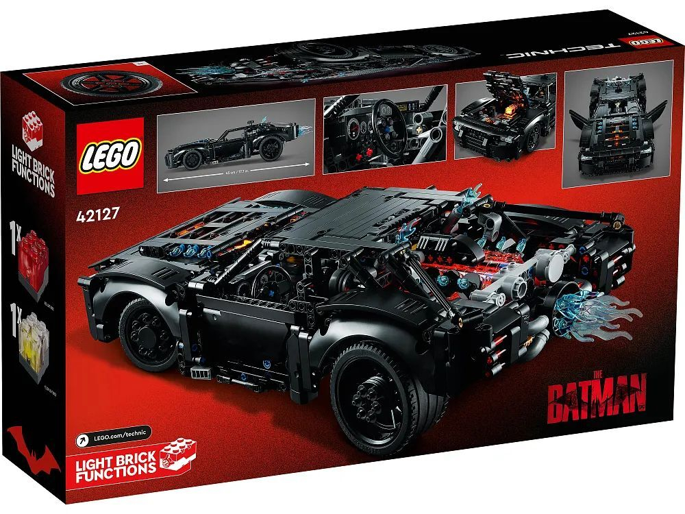 Конструктор LEGO Technic Бэтмен: Бэтмобиль | 42127