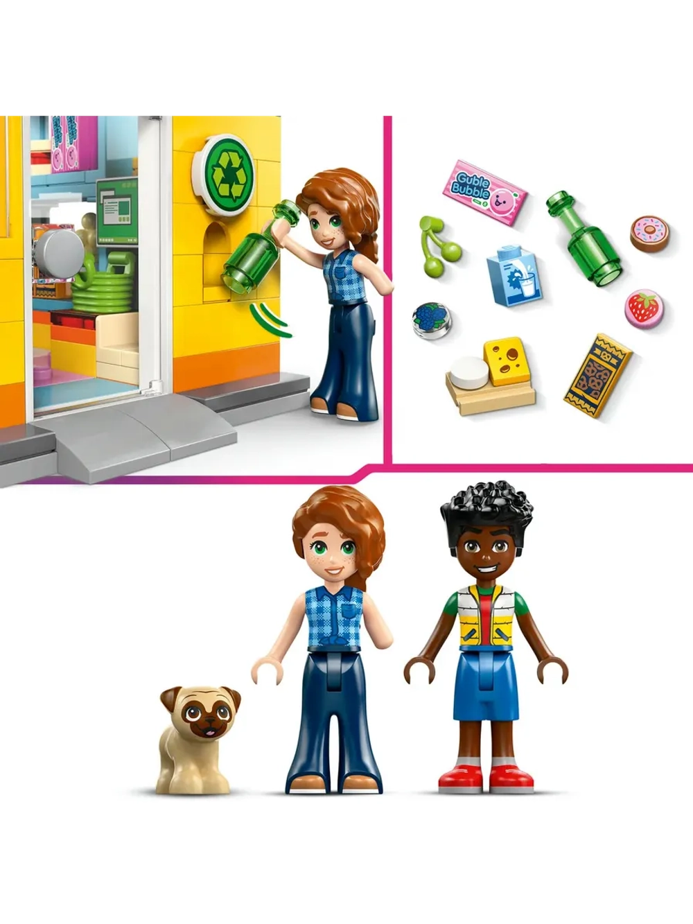 Конструктор LEGO Friends 42680 Мини-маркет в Хартлейк-Сити
