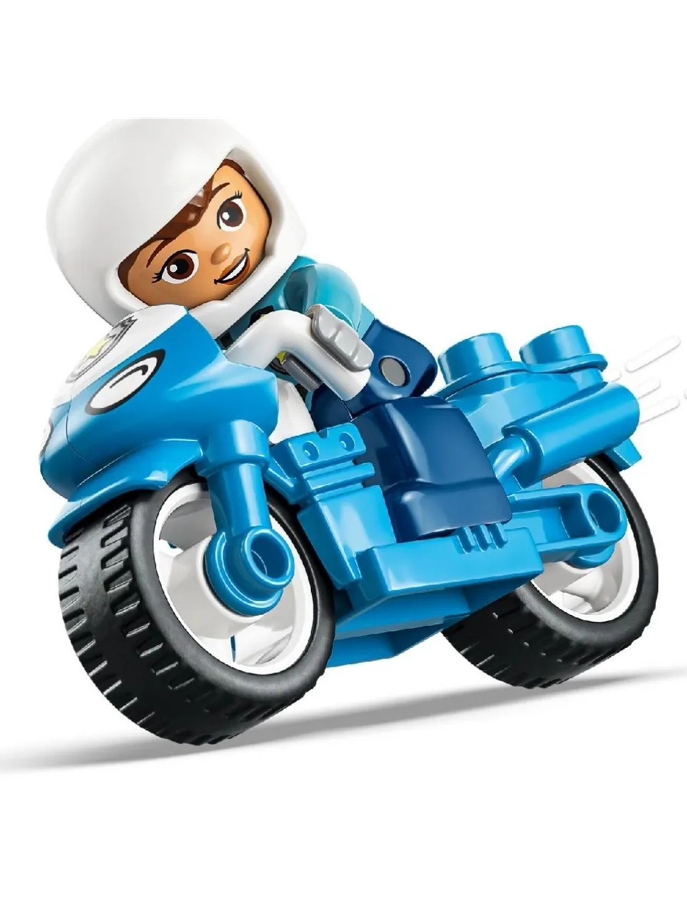 Конструктор LEGO DUPLO 10471 Синий полицейский мотоцикл