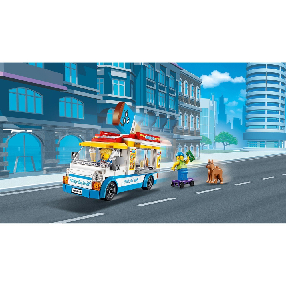 Конструктор LEGO City Great Vehicles Грузовик мороженщика | 60253