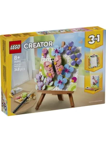 Конструктор LEGO Creator 3-in-1 31390 Декоративная живопись «Цветочное искусство»
