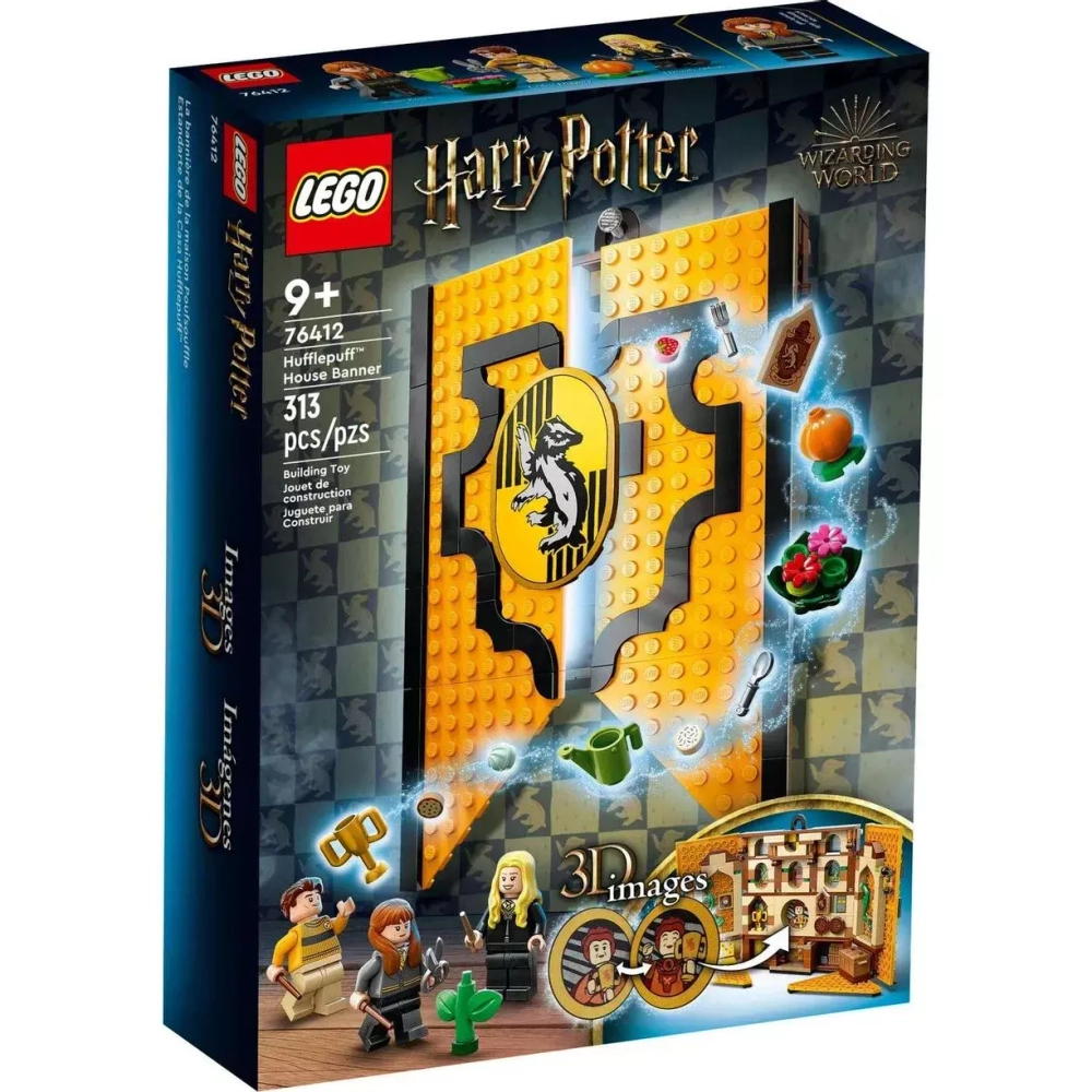 Конструктор LEGO Harry Potter Герб факультета Пуффендуй | 76412