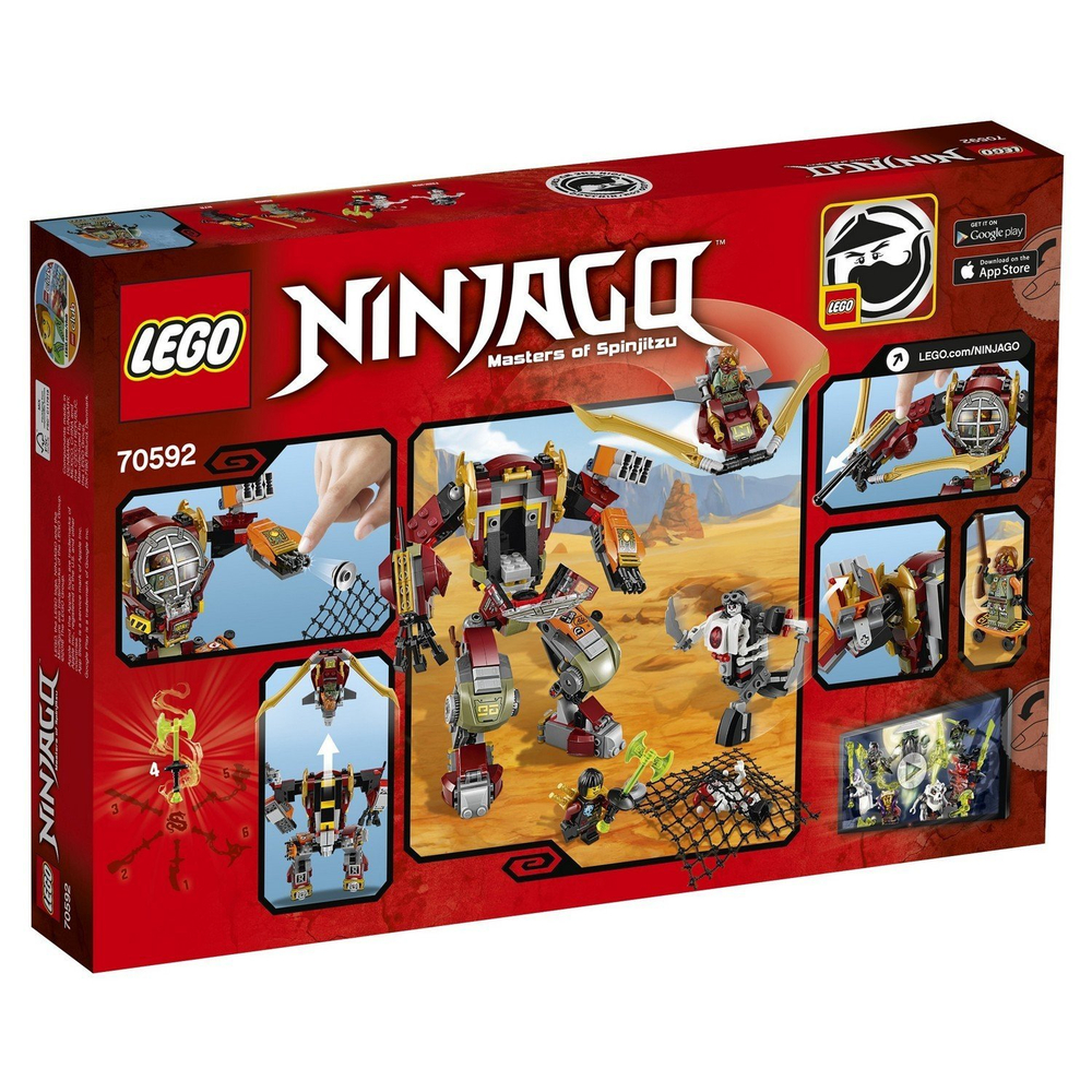 Конструктор LEGO Ninjago Робот-спасатель | 70592