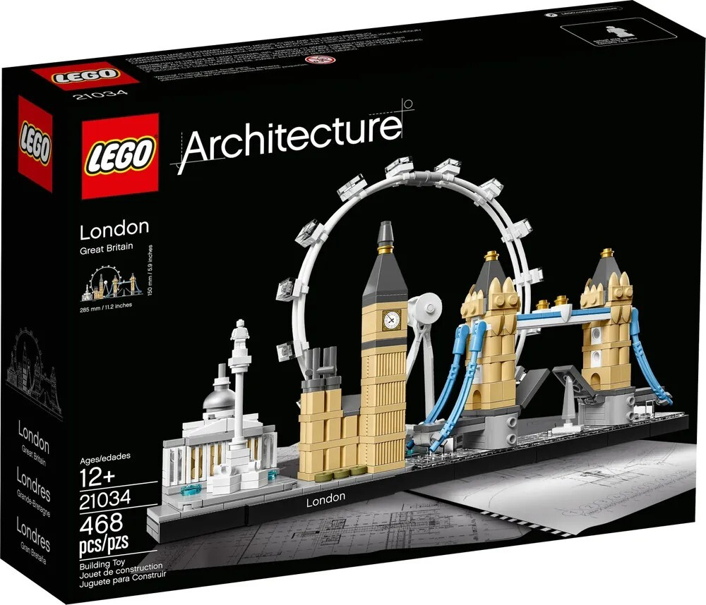 Конструктор LEGO Architecture Лондон | 21034