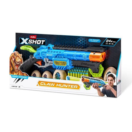 Бластер ZURU X-SHOT Dino Attack Claw Hunter, Дино Коготь охотника | 4861