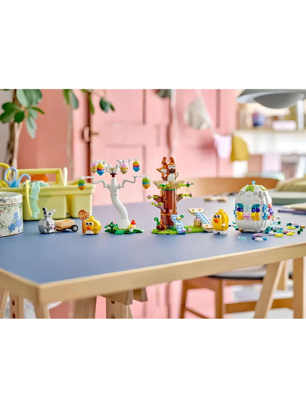 Конструктор LEGO Seasonal 40808 Охота за Пасхальным Кроликом и Куриными Яйцами