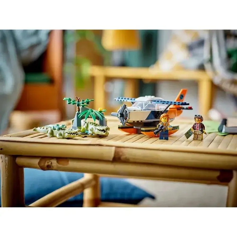 Конструктор LEGO City Водный самолет исследователь джунглей | 60425