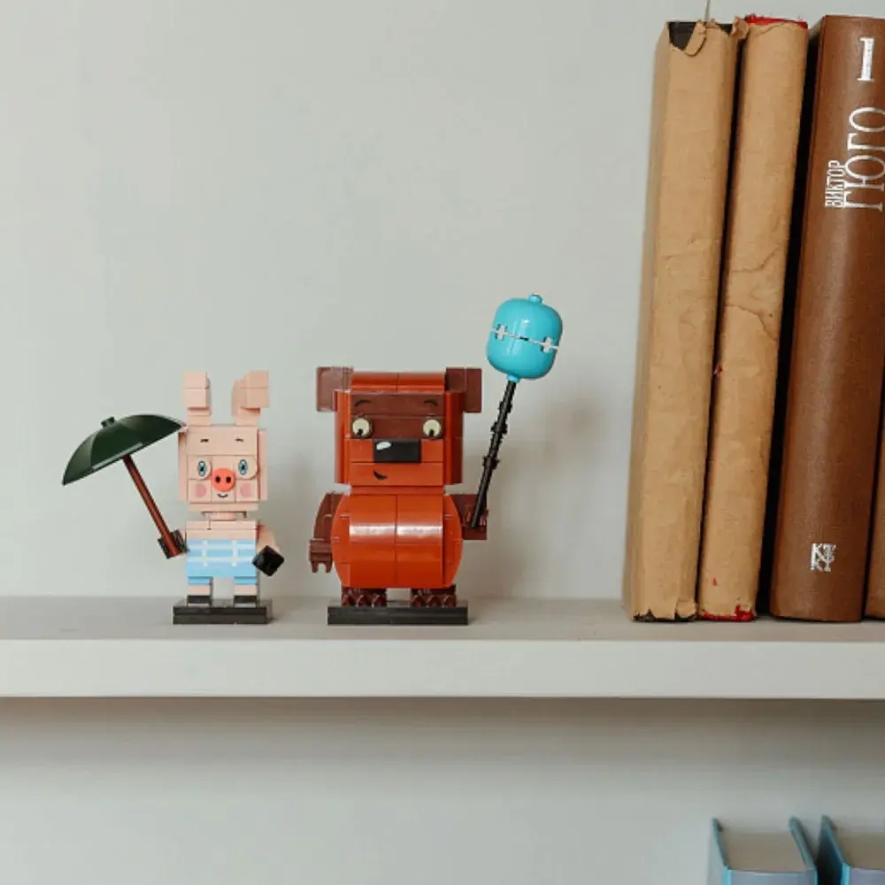 Конструктор Brick Labs Винни-Пух и Пятачок, AB-1105