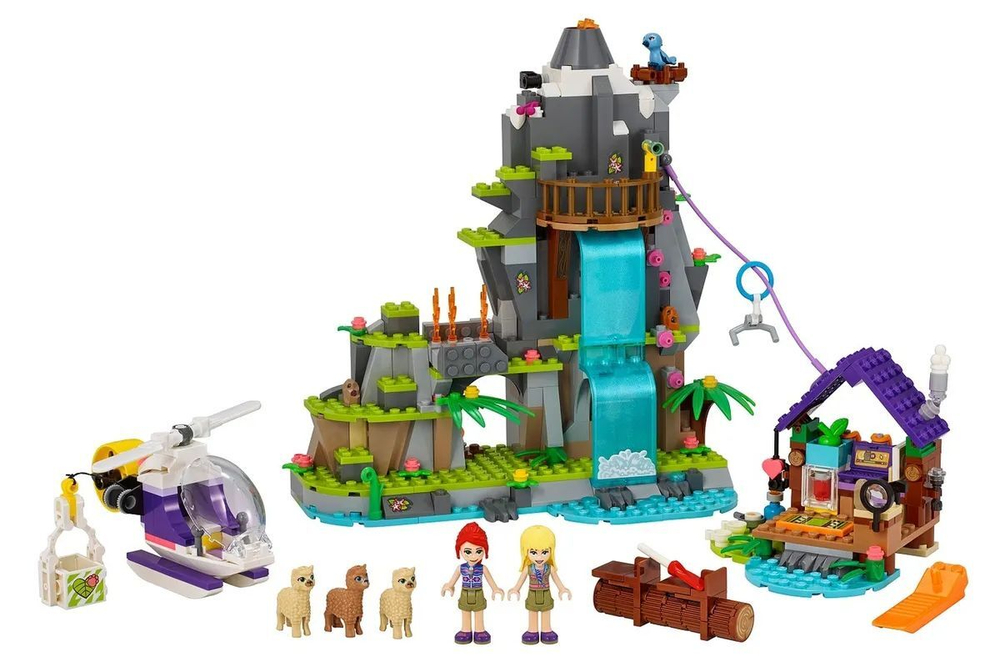 Конструктор LEGO Friends Джунгли: спасение альпаки в горах | 41432