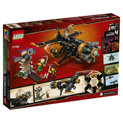 Конструктор LEGO Ninjago Скорострельный истребитель Коула | 71736