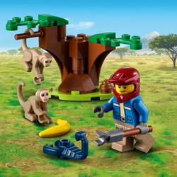 Конструктор LEGO City Wildlife Спасательный вездеход для зверей | 60300