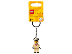 Конструктор LEGO Брелок для ключей Парень — французский бульдог | 854158