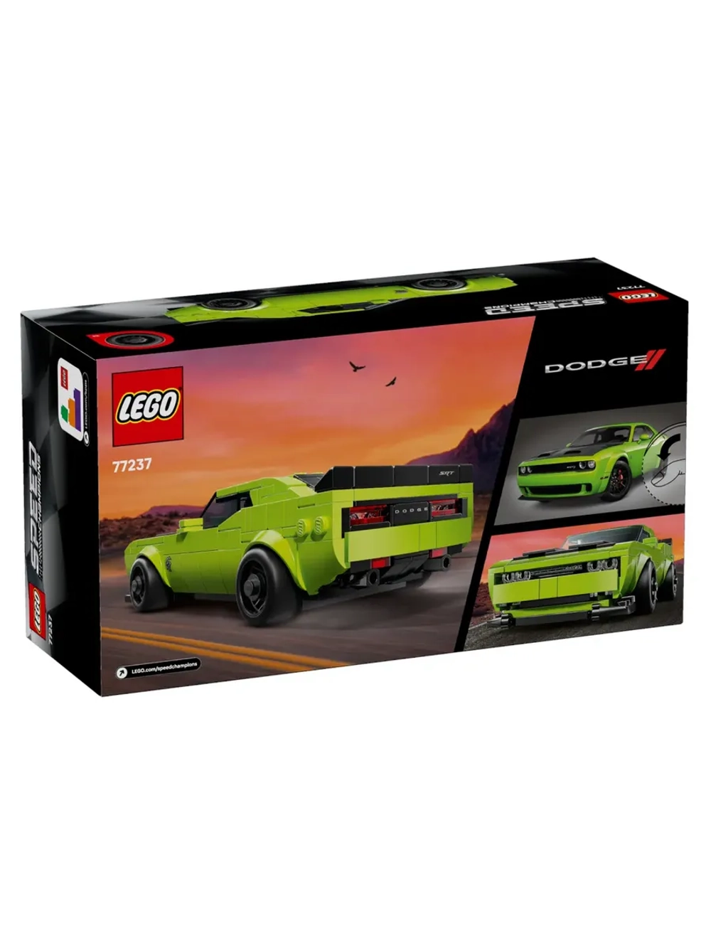 Конструктор LEGO Speed Champions 77237 Автомобиль Dodge Challenger SRT Hellcat