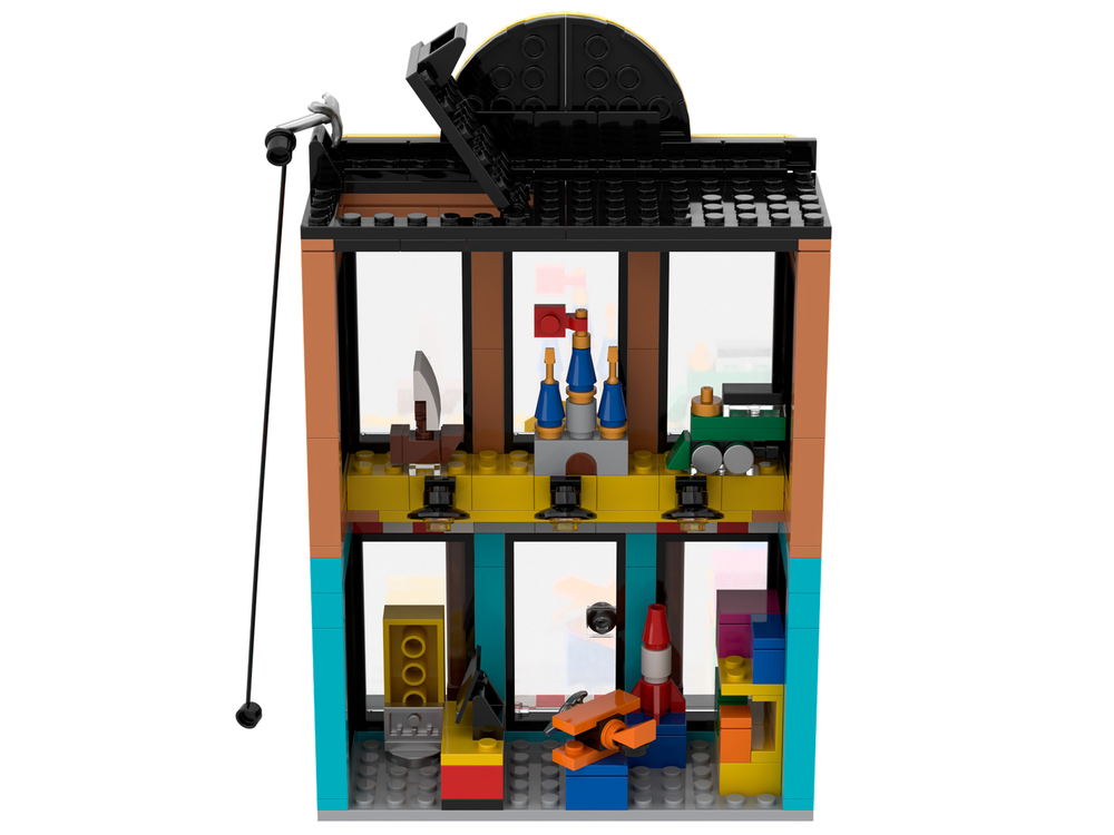 Конструктор Brick Labs Бриксити AB-1309 Ограбление магазина конструкторов