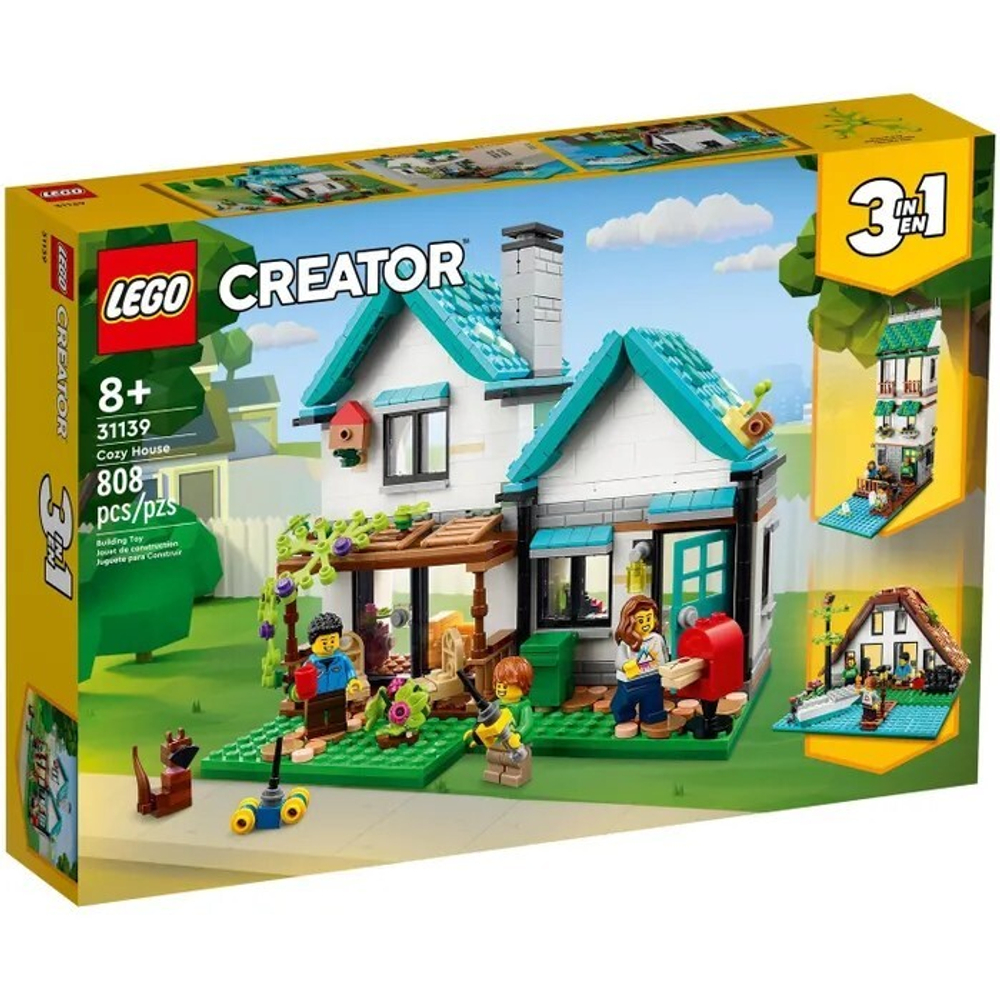 Конструктор LEGO Creator 3-in-1 Уютный дом | 31139