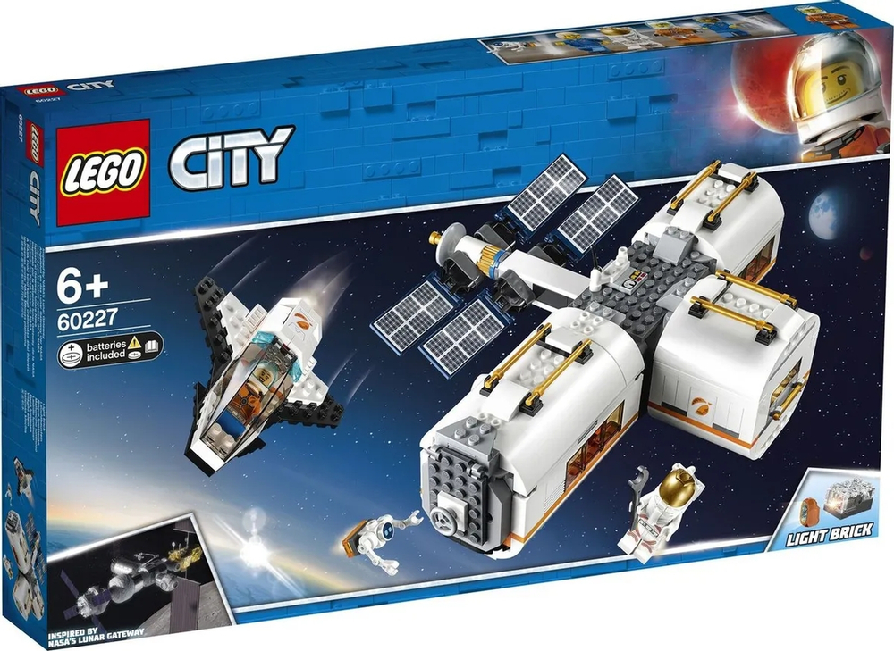 Конструктор LEGO City Лунная космическая станция | 60227