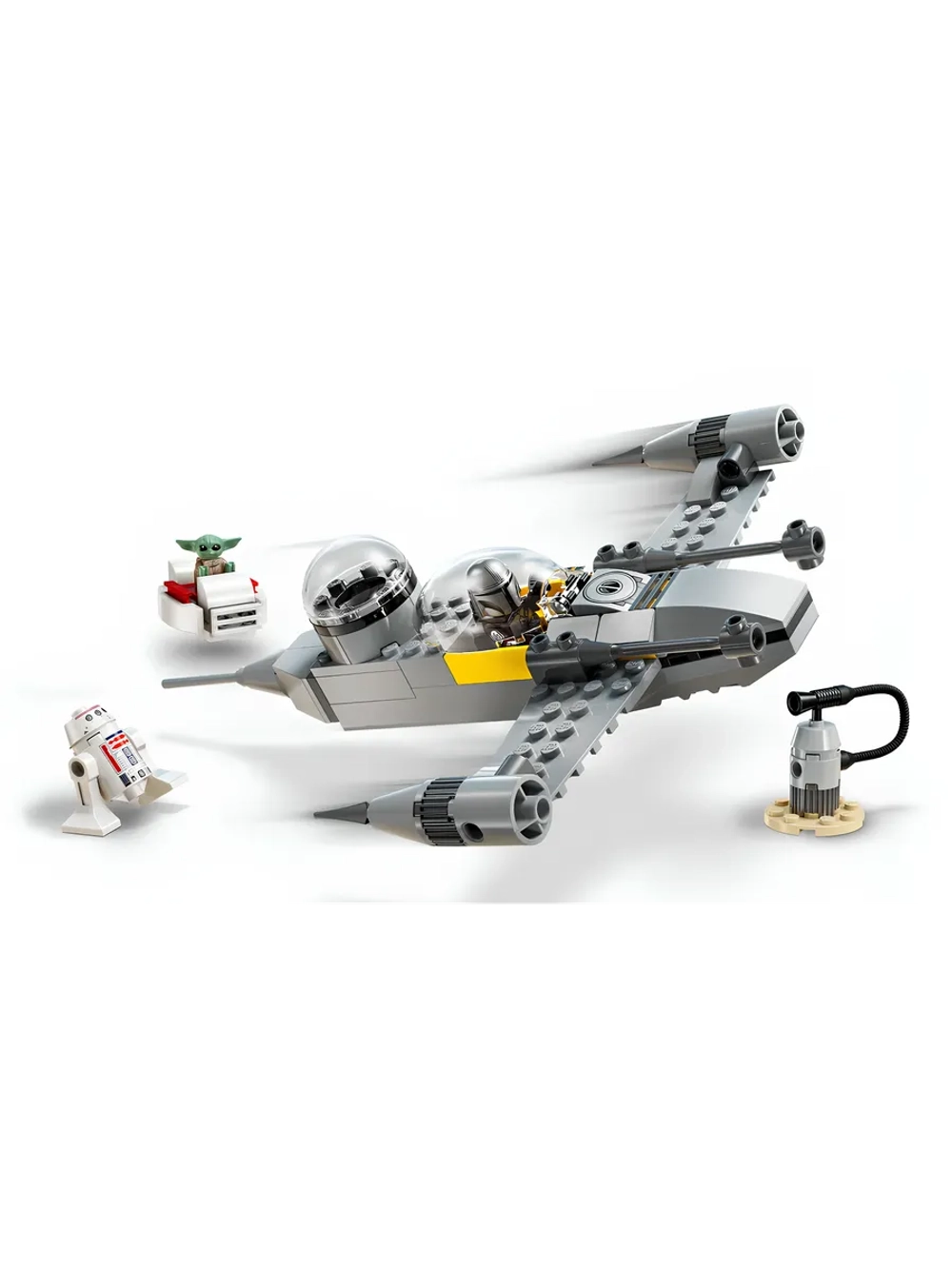 Конструктор LEGO Star Wars 75410 Звездный истребитель N-1 Мандо и Грогу