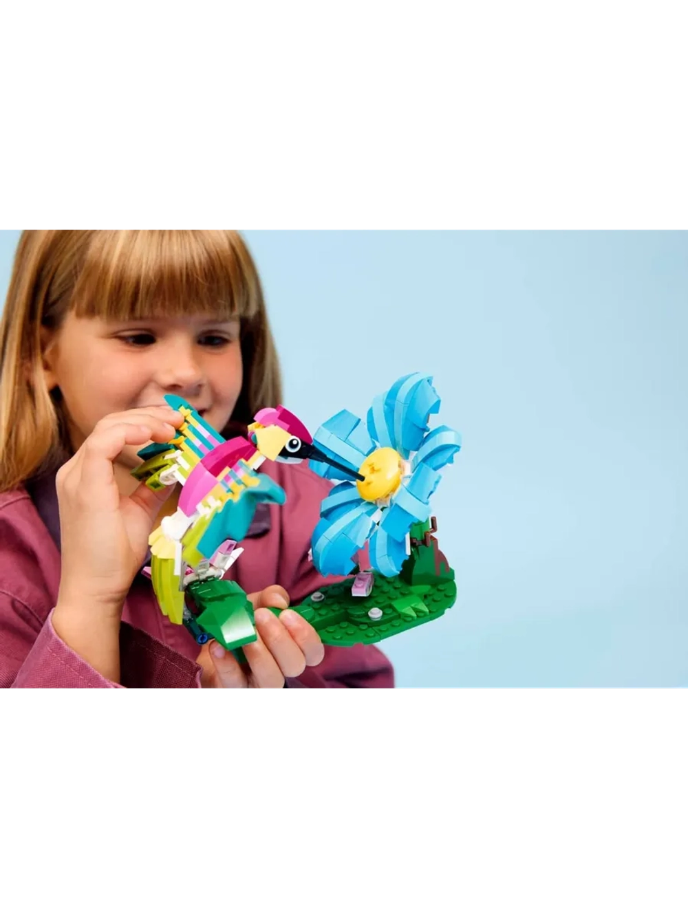 Конструктор LEGO Creator 31384 Дикие животные: красочные колибри 3в1