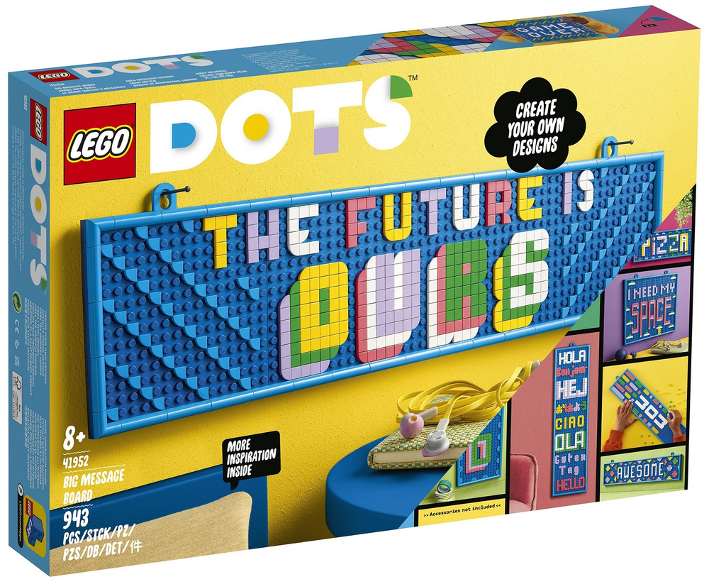 Набор для творчества LEGO DOTS Большая доска для надписей | 41952