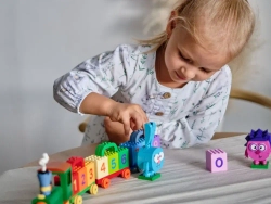 Конструктор Brick Labs Смешарики: Поезд. Учим цифры с Крошем и Ёжиком, AB-1507