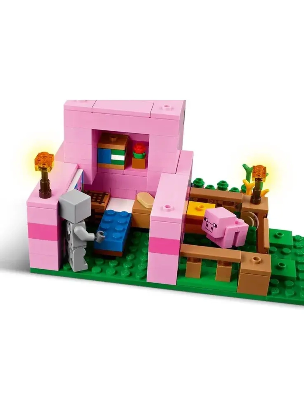 Конструктор LEGO Minecraft Дом поросёнка | 21268